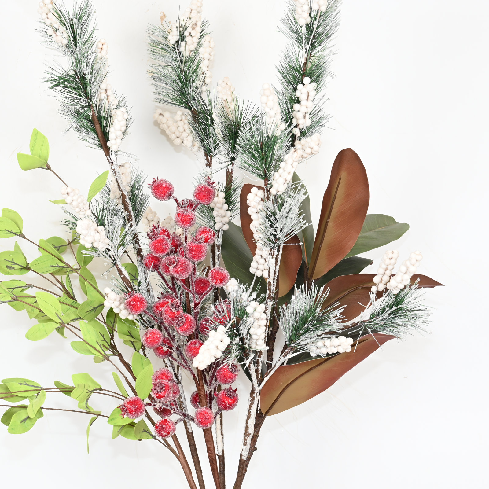 Frosted Pine Needle Stems