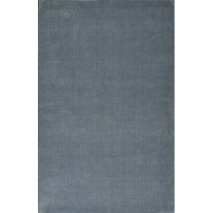 Centerville Handmade Tufted Wool Blue Area Rug