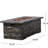 56" Outdoor 40,000 Concrete Fire Pit, Rectangular, Stone Pattern, Lightweight, No Assembly, 55.75 In. Depth, 26.17 Width, 18.7 Height Rectangular , Outdoor, Height, Width