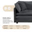 Chenille Cloud Canapé, canapé 4 places pour le salon -1180668167-1182118434-1182118436