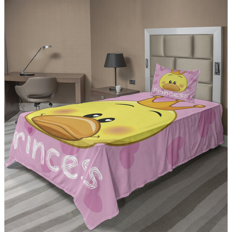 Microfiber Sheet Set, Twin Sheet Set + Fitted Sheet + 1 Pillowcase