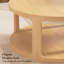 Table basse ronde pour le salon