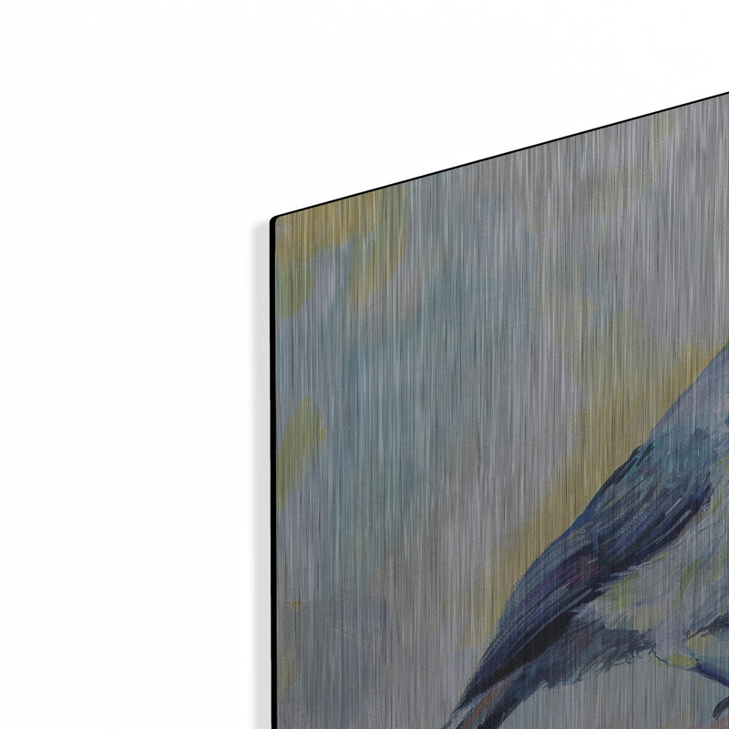 "Mésange" par Jeanette Vertentes, H 24 po x l 24 po