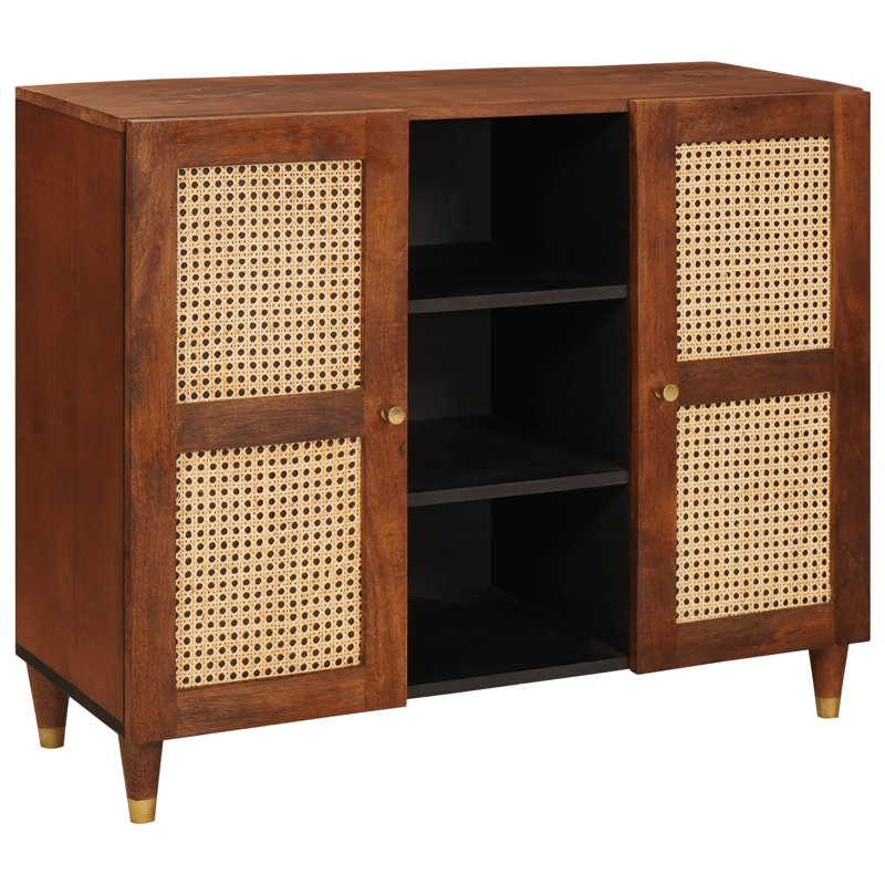 90cm Solid Wood Sideboard