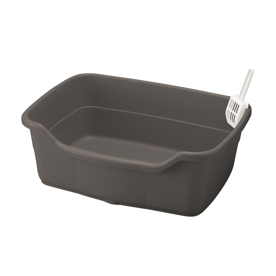 Plastic Litter Box with Scoop Richell