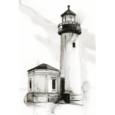 «Lighthouse Study II» par Ethan Harper - reproduction de dessin sur toile tendue