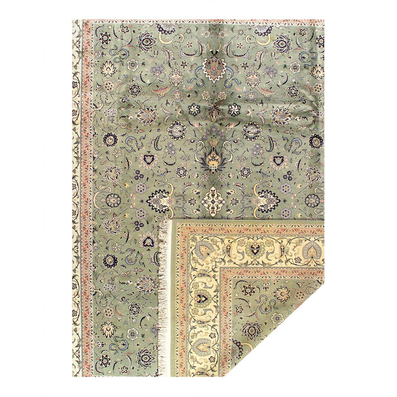 Fine Hand Knotted all over design rug 9'3"x 12'4"
