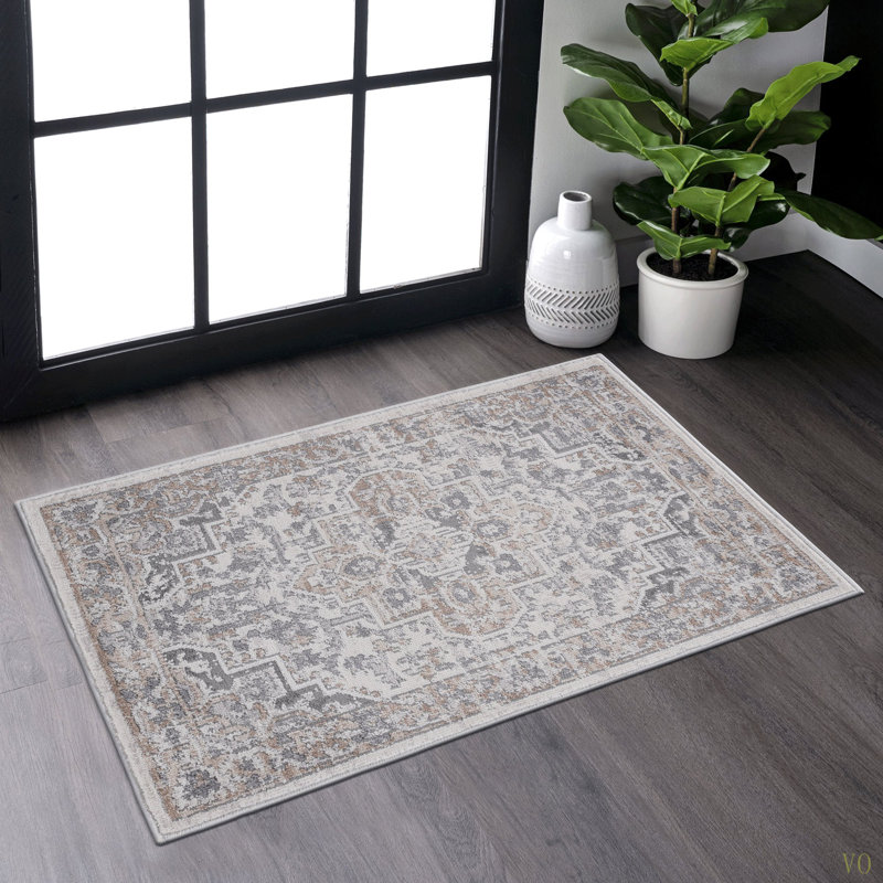 Collection 2X3 /Oriental Non-Shedding Living Room Bedroom Dining Home Office Stylish And Stain Resistant Area Rug