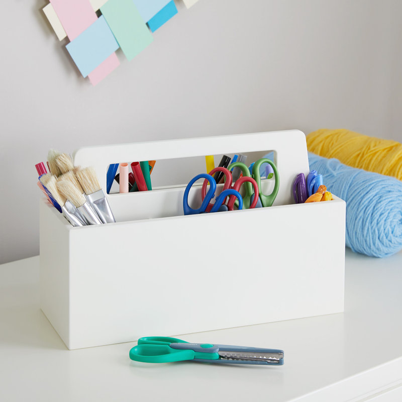 Serviteur mural Martha Stewart Crafting Kids, Blanc