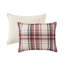 Ensemble d'édredon en flanelle de coton brossé et sherpa 3 pièces Plaid-101303826-139411560
