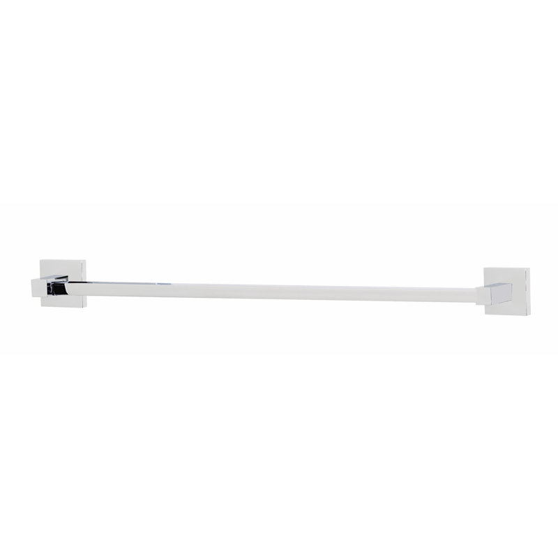 Towel Bar, Polished Chrome,  2" H x 31.875" L x 2.25" D