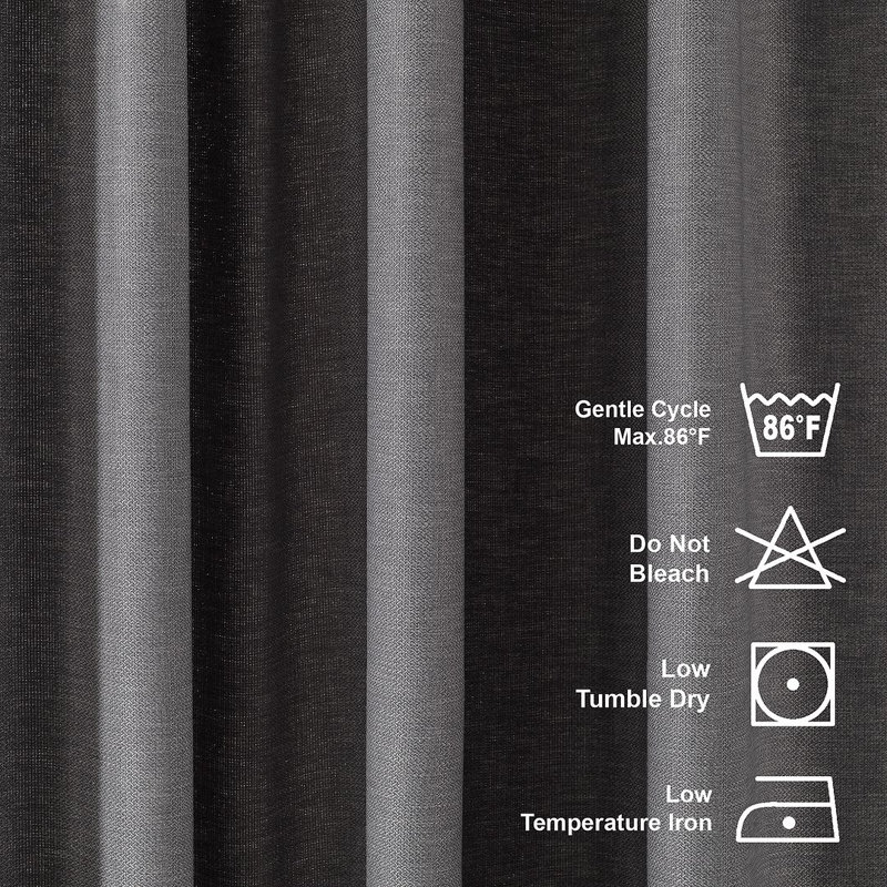 Pinch Pleated Room Darkening Extra Long & Extra Wide Decorative Curtain - Single Panel, 245cm Width x 425cm Drop