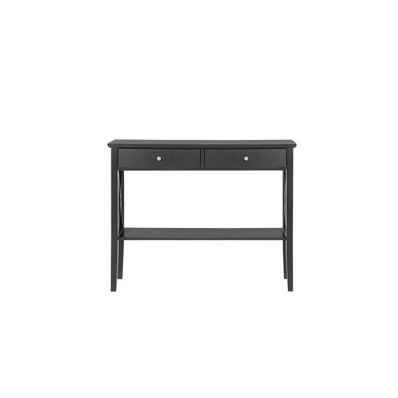 Halle 100cm Console Table, Black