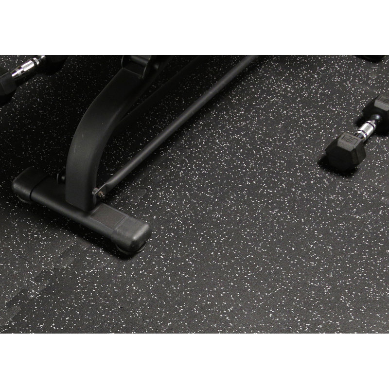 Carrelage en caoutchouc 24 po x l 24 po iFlex Sports Floor