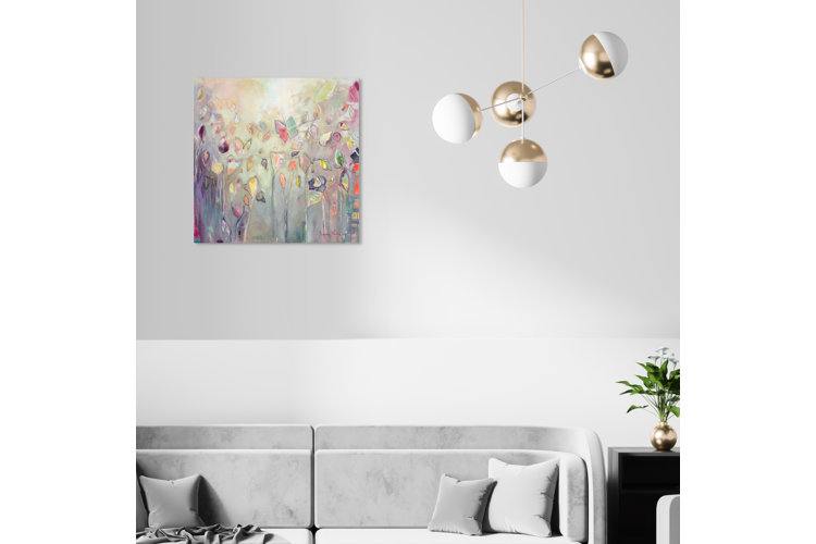 Michaela Nessim - Butterfly Dance - Wrapped Canvas Graphic Art Print