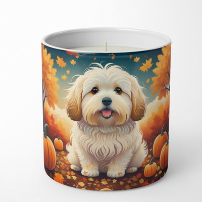 Tumbler Candle with Ceramic Holder