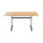 Buariki Rectangle Flip Top Modular Training Table with Casters-49340755-49340752