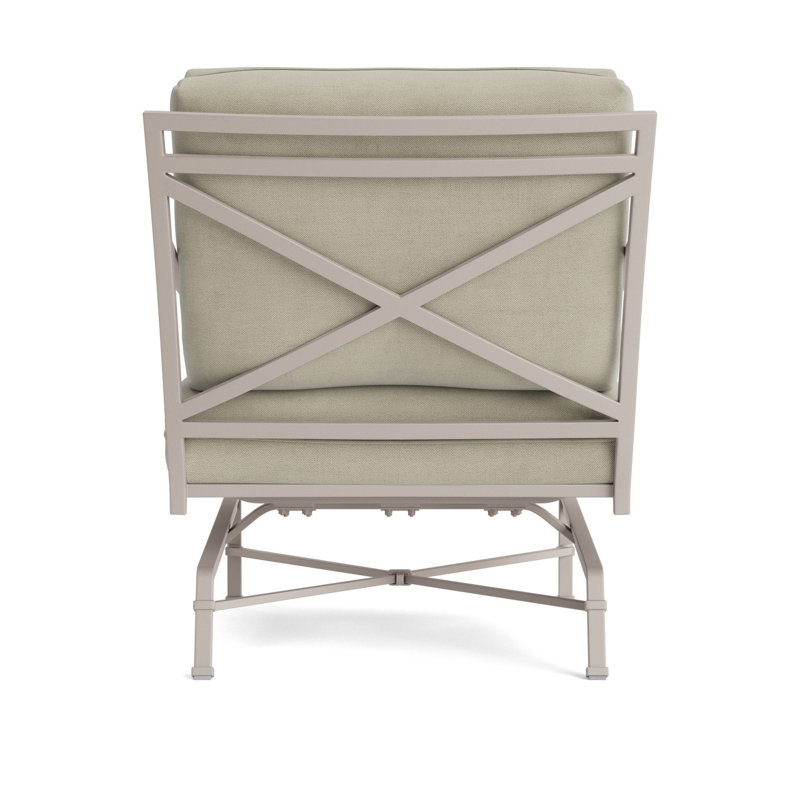 Venetian Outdoor Lounge Chair, Fusion Moccasian, Dove Smooth