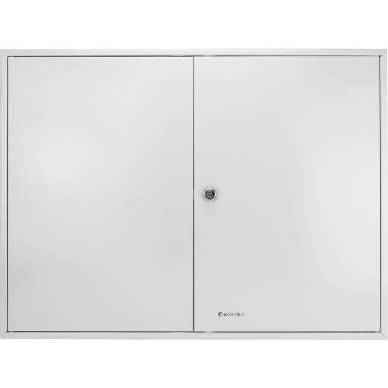 600 Key Adjustable Key Cabinet With Key Lock, 22" H x 8" W x 28.75" D