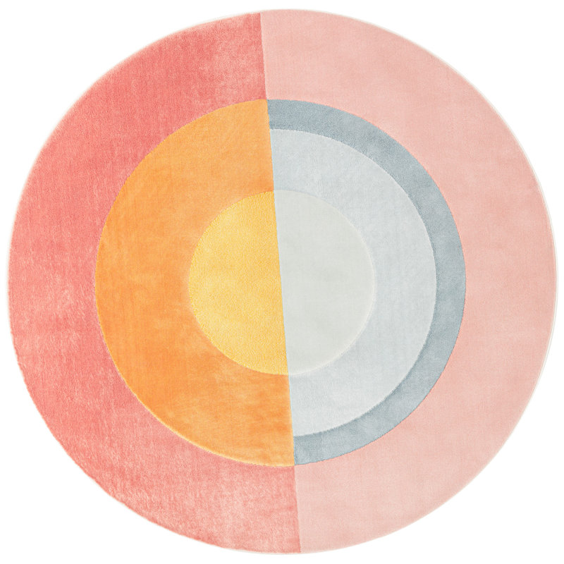 Round Abadou Geometric 160cm X 160cm Area Rug