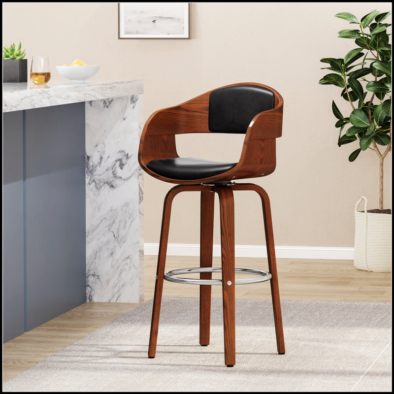 Tabourets de bar à hauteur réglable avec sièges rembourrés confortables et fabrication durable pour les cuisines et les bars modernes