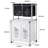 Laundry Hamper 2 Tier Laundry Sorter With 4 Removable Bags For Organizing Clothes, Laundry, Lights, Darks