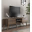 Juback 71'' Wide Mid-Century Modern TV Stand for TVs up to 80'', Entertainment Centre with Cable Management, Walnut Wood Finish-1398742509
