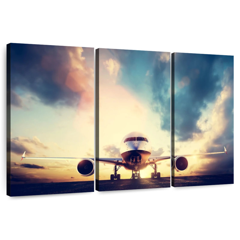 Mehar Grounded Jet, 36" H x 57" W