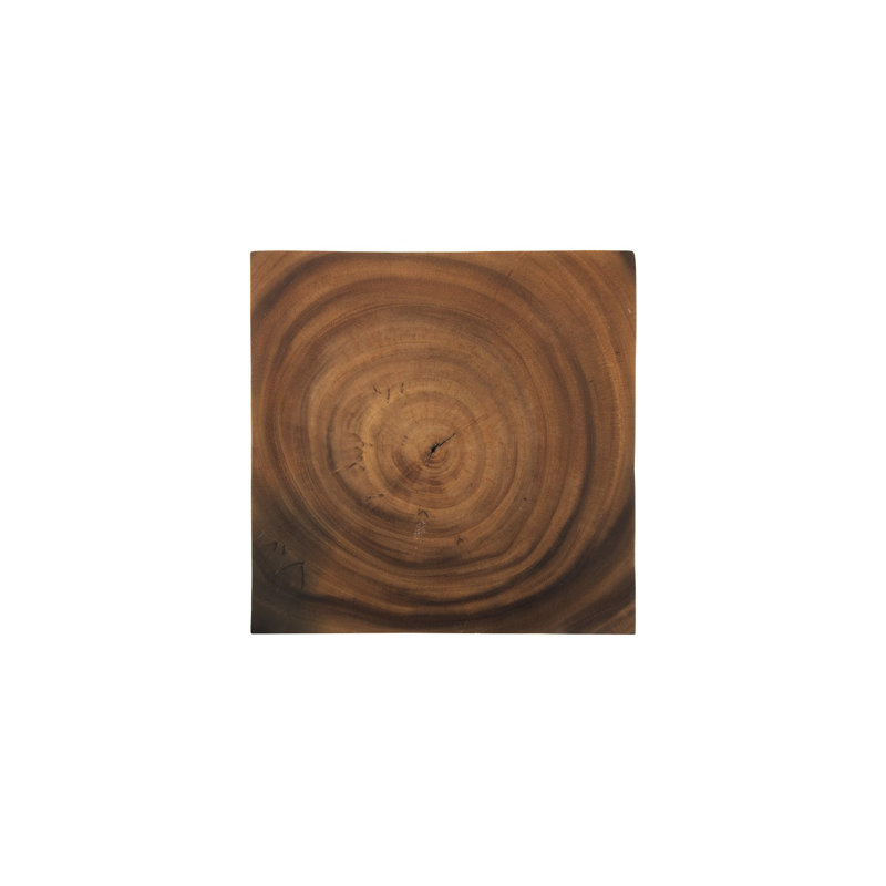 Inverted Pyramid Side Table, Natural