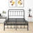 Hidalgo Metal Platform Bed-118303750-118303756