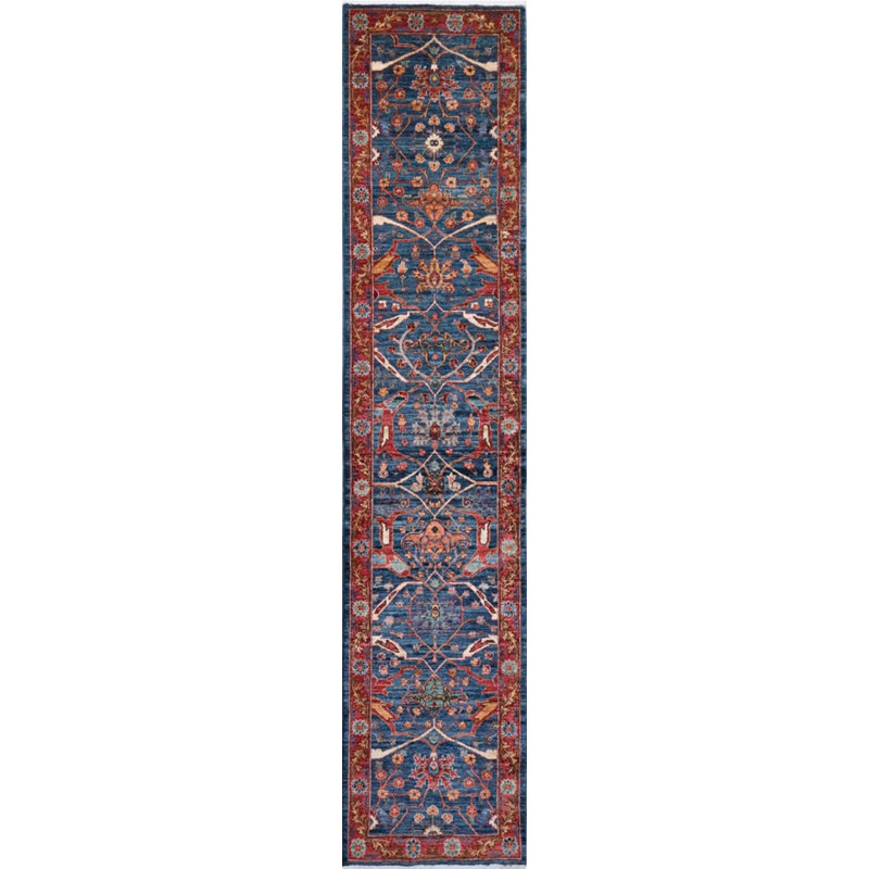 Transitional One-of-a-Kind Runner 2'9" X 11'8" Hand Knotted Area Rug