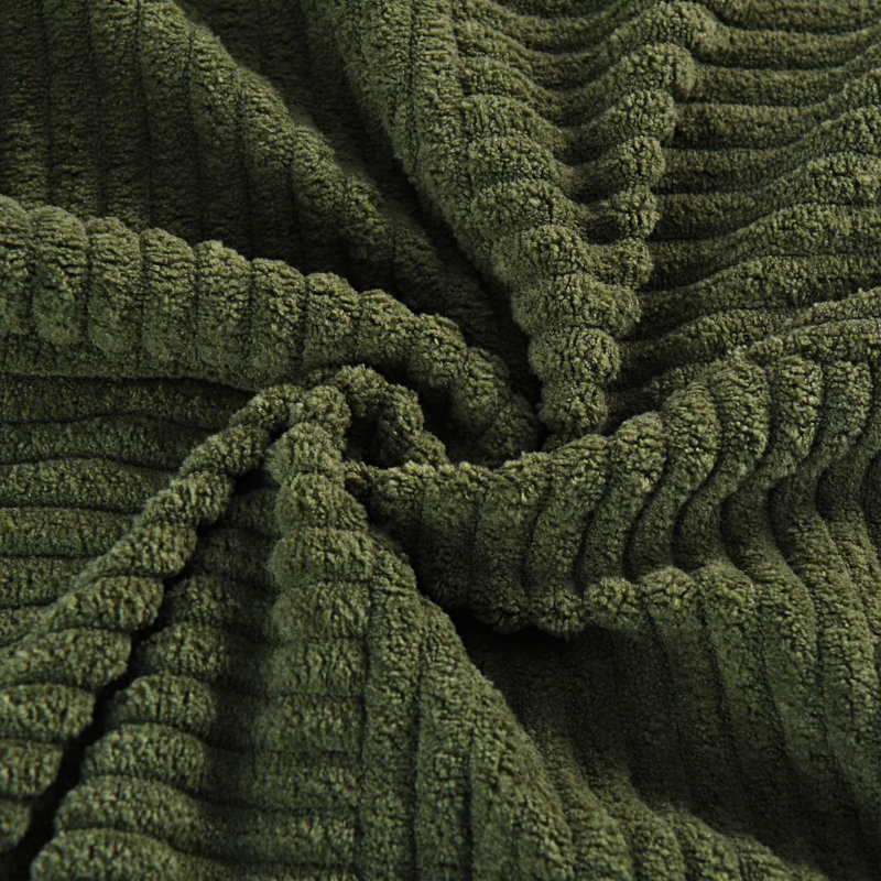  Housse de coussin texturée, Vert