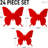 Zulay Home 3D Butterfly Wall Decor - 24pcs Butterfly Decor with 3 Different Sizes-1423072804