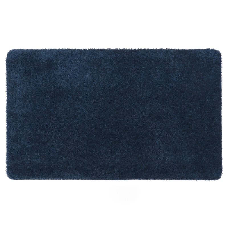 Non-Slip Bath Rug, 50 x 80cm, Navy Blue