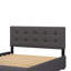 Grand lit plateforme tapissier avec 2 tiroirs et un lit gigogne-1585962545