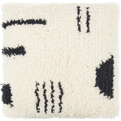 Umar Geometric Wool Blend Throw Pillow