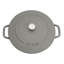Staub Cast Iron Round Cocotte, Dutch Oven, 5.5-Quart, Serves 5-6, Made In France, Peony Pink-1186395007