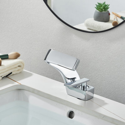 Bathroom Faucet Bathroom Sink Faucet Vanity Single Hole Single Handle Modern RV Faucet Deck Mount 1 Hole 