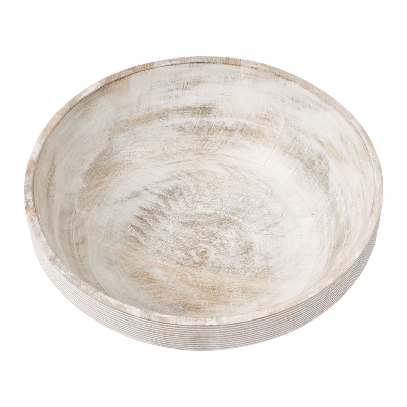 Handmade Mango Wood Decorative Bowl 2