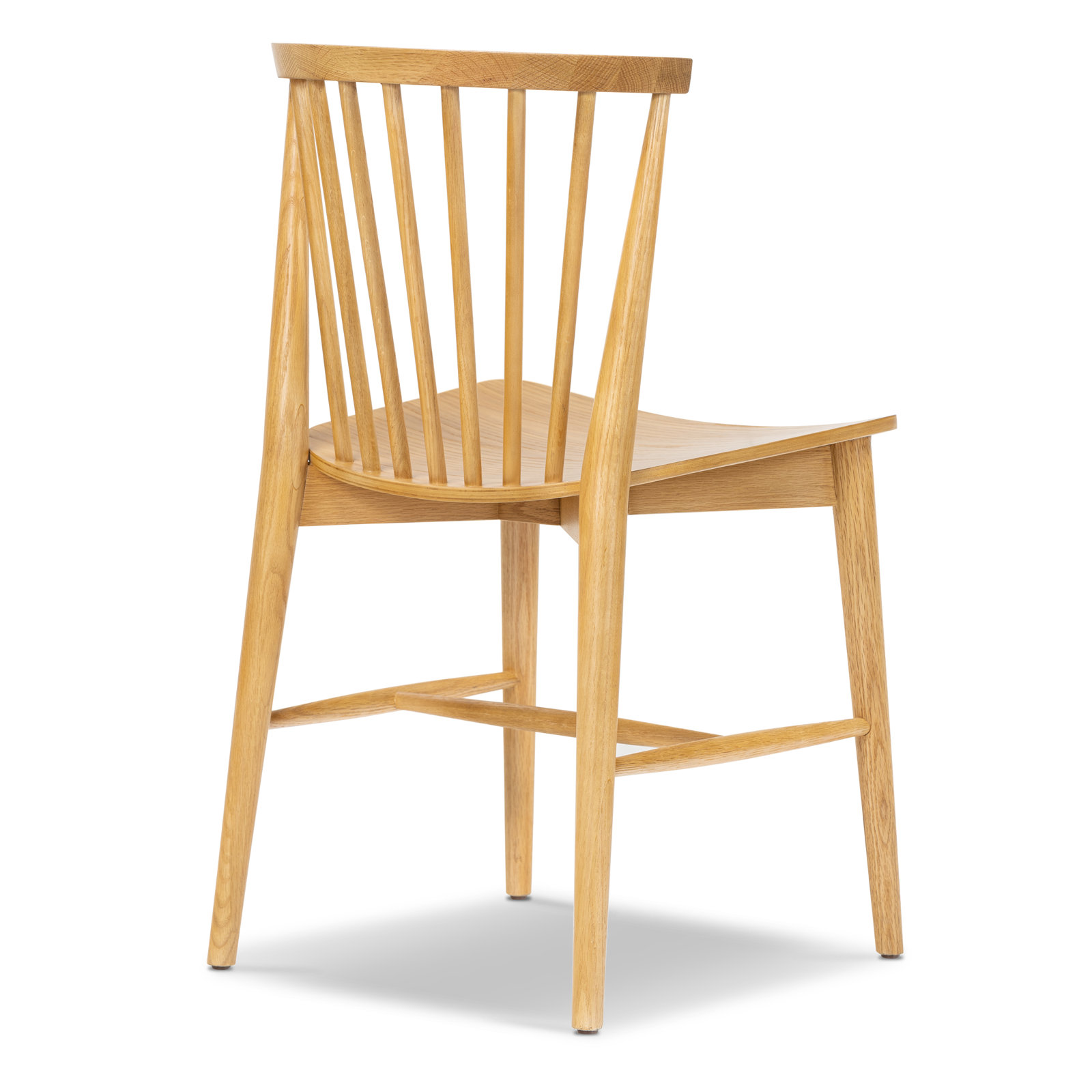  Slat Back Dining Chair, Oak