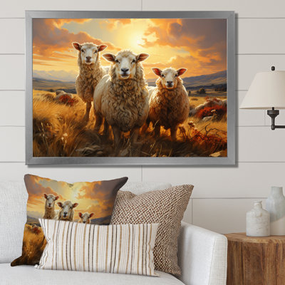 " Sheep Golden Flock "