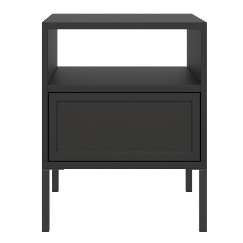 Bedside Table, Black