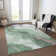 Machine Washable Indoor/Outdoor Claudian ACN1530 Green Rug
