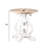 Solid Wood Top End Table