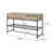 Gulyara 46.6'' Wide 3 - Drawer Console Table with Bottom Shelf