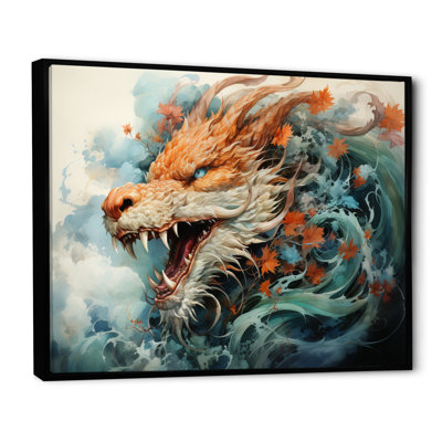 Asian Art Dragons Dance " Asian Art Dragons Dance "