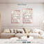 Plaque murale Kema Let's Stay Home Wreath