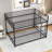 Metal Bunk Bed With Safety Guard Rails,  Heavy Duty Space-Saving Design