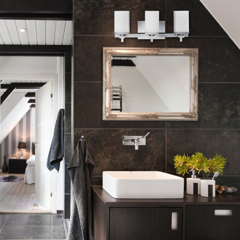 Heuraux 5-Piece Chrome All-In-One Bathroom Set