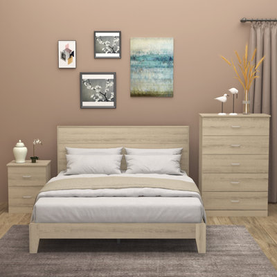 Allyannah 3 Pieces Bedroom Set